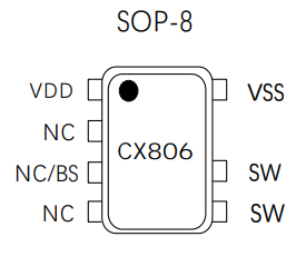 CX806 200V耐压DCDC降压IC，5V输出