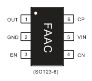 IU5002 3.3V恒压输出,2-3节干电池稳定输出3.3V无电感升降压芯片
