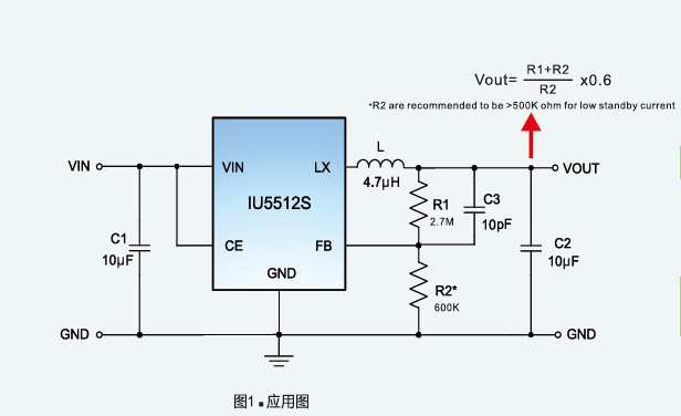 IU5512S 低功耗降压DCDC