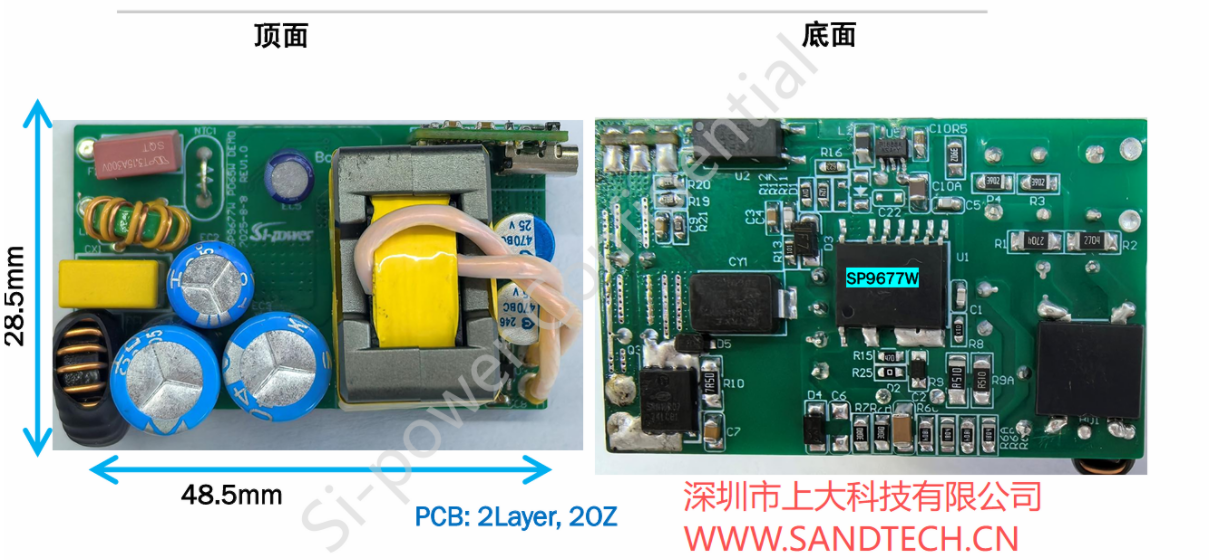 PD65W充电器方案,低成本，小体积，过认证应用方案