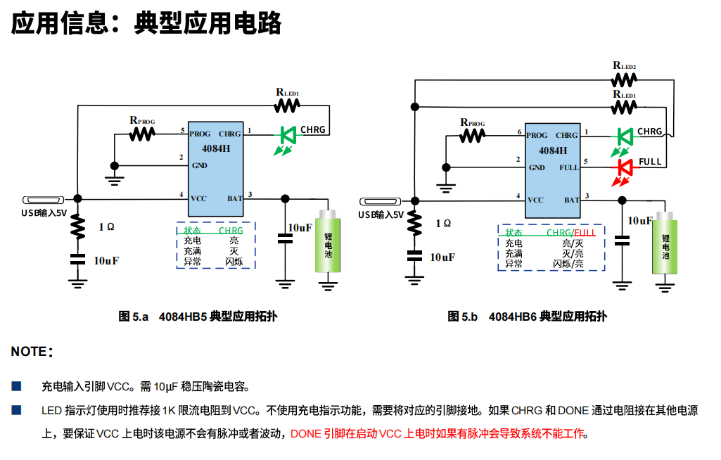 ME4084兼容替代芯片 AH4084：28V耐压500mA线性单节锂电池充电管理芯片